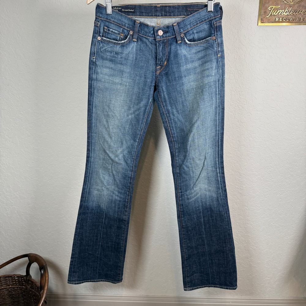 Citizens of Humanity Kelly 001 Low Waist Bootcut Stretch Jeans Women Size 27
